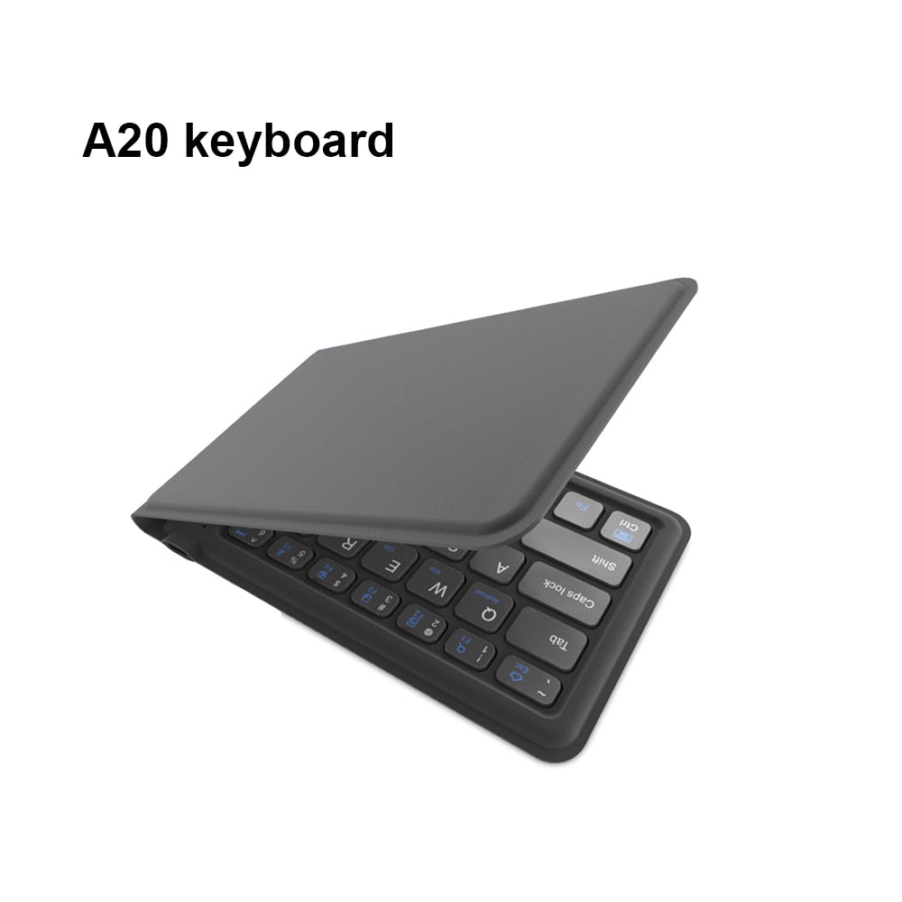 AVATTO A20 Portable Leather Folding Mini Bluetooth Keyboard Foldable Wireless Keypad for iphone,android phone,Tablet,ipad,PC - Premium 0 from TIKIJTRONICS - Just $24.91! Shop now at TIKIJTRONICS