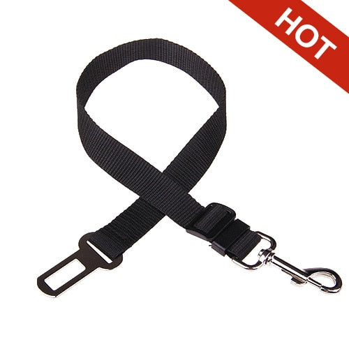 Adjustable Pet Cat Dog Car Seat  Belt Pet Seat Vehicle Dog Harness Lead Clip Safety Lever Traction Dog Collars Dog Accessoires - Premium 0 from TIKIJTRONICS - Just $1.04! Shop now at TIKIJTRONICS