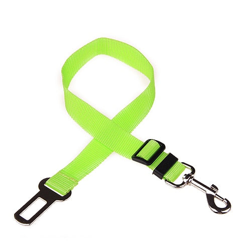 Adjustable Pet Cat Dog Car Seat  Belt Pet Seat Vehicle Dog Harness Lead Clip Safety Lever Traction Dog Collars Dog Accessoires - Premium 0 from TIKIJTRONICS - Just $1.04! Shop now at TIKIJTRONICS