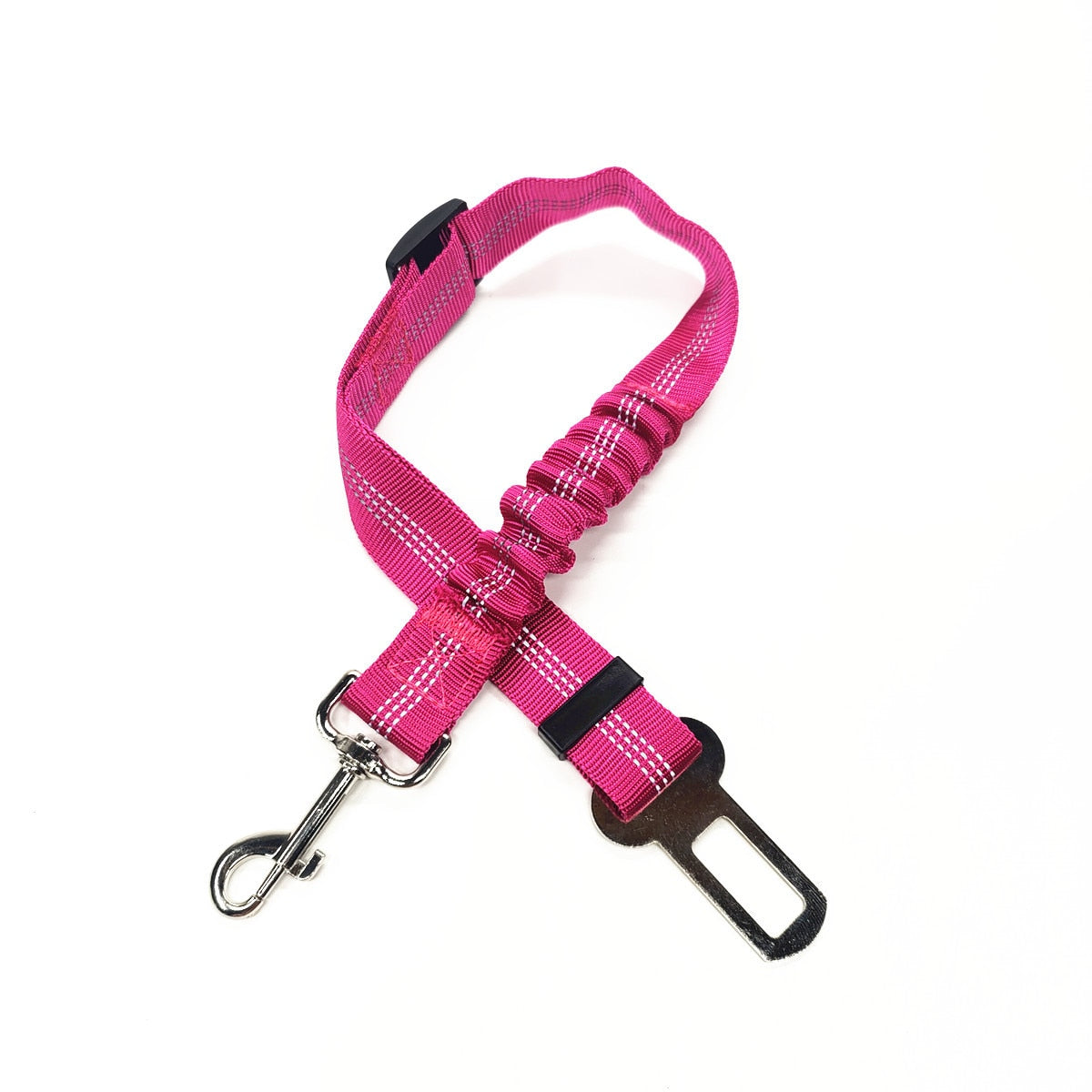 Adjustable Pet Cat Dog Car Seat  Belt Pet Seat Vehicle Dog Harness Lead Clip Safety Lever Traction Dog Collars Dog Accessoires - Premium 0 from TIKIJTRONICS - Just $1.04! Shop now at TIKIJTRONICS