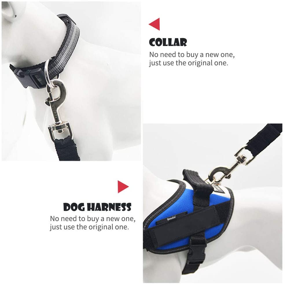 Adjustable Pet Cat Dog Car Seat  Belt Pet Seat Vehicle Dog Harness Lead Clip Safety Lever Traction Dog Collars Dog Accessoires - TIKIJTRONICS # 0