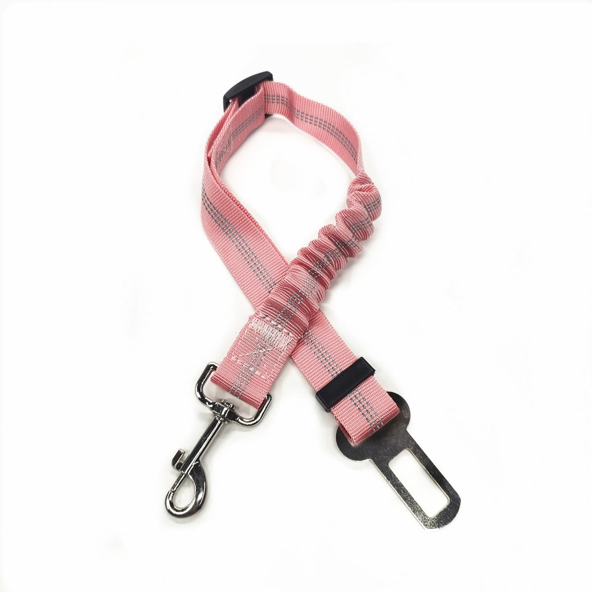 Adjustable Pet Cat Dog Car Seat  Belt Pet Seat Vehicle Dog Harness Lead Clip Safety Lever Traction Dog Collars Dog Accessoires - TIKIJTRONICS # 0