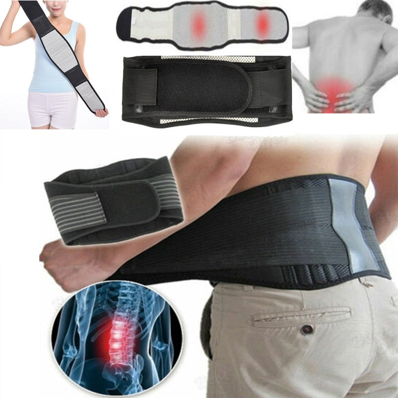 Adjustable Waist Belt Tourmaline Self Heating Magnetic Therapy Waist Support Lumbar Back Belt Brace Massage Band Health Care - TIKIJTRONICS 0 SPECIFICATIONSOrigin: Mainland ChinaModel Number: Support BeltMaterial: magnetBrand Name: LAIMALAApplicable People: Adult TIKIJTRONICS  (Store description)