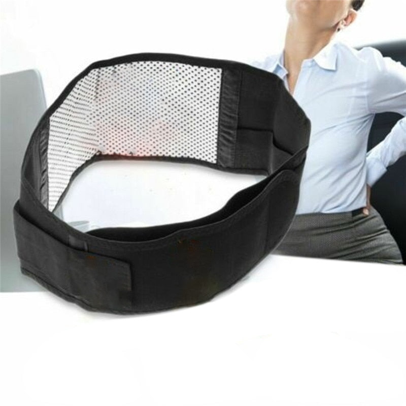 Adjustable Waist Belt Tourmaline Self Heating Magnetic Therapy Waist Support Lumbar Back Belt Brace Massage Band Health Care - TIKIJTRONICS 0 SPECIFICATIONSOrigin: Mainland ChinaModel Number: Support BeltMaterial: magnetBrand Name: LAIMALAApplicable People: Adult TIKIJTRONICS  (Store description)