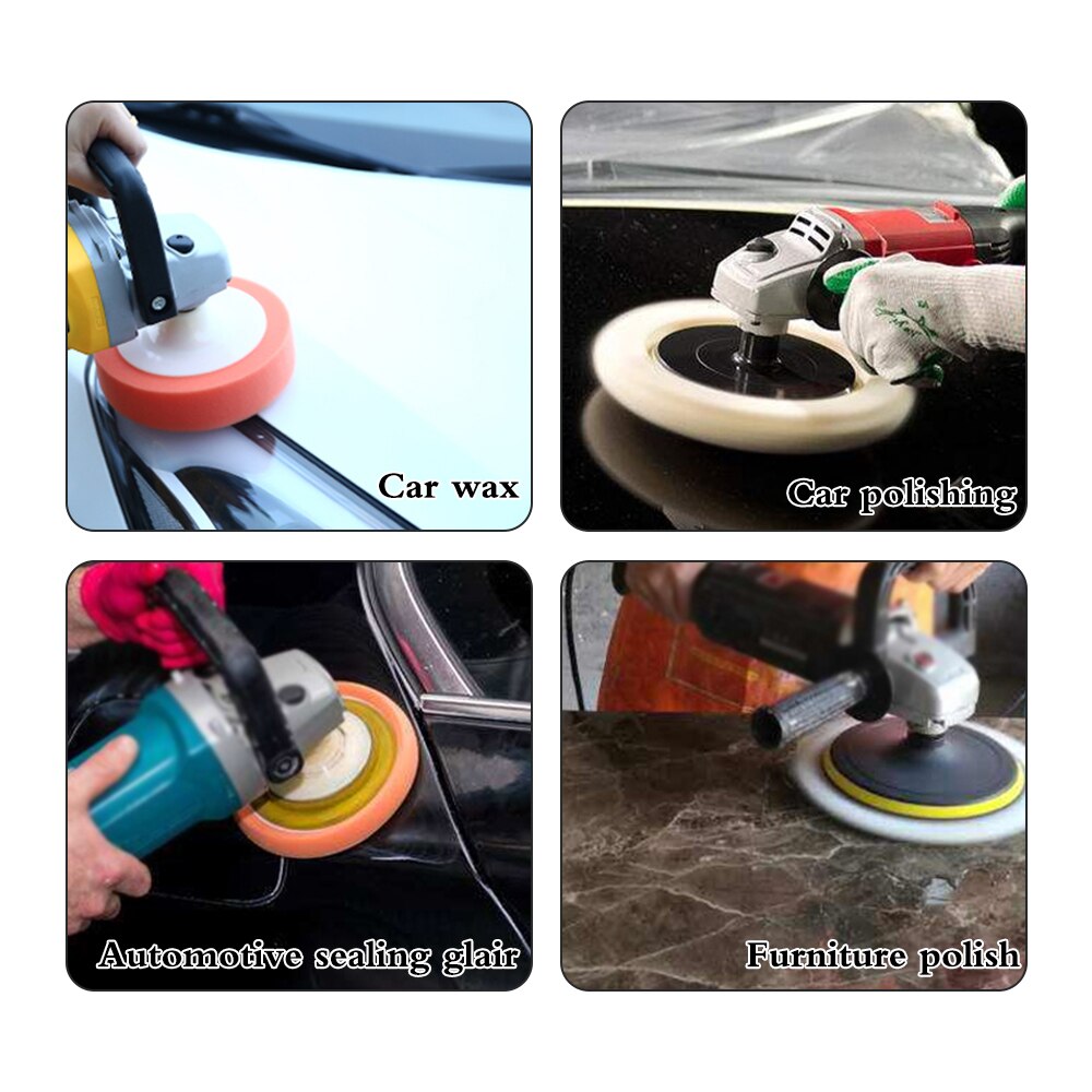 Air Sander Polishing Machine 2/3 Inch Polishing Pad Sponge Disc Set Pneumatic Polishing Grinder Car Track Polishing Machine - Premium 0 from TIKIJTRONICS - Just $9.80! Shop now at TIKIJTRONICS