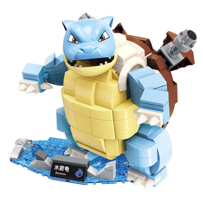 Anime Classic Movie Pokemon Pikachu Charizard Venusaur Gyarados Blastoise DIY Blocks Model Children's toy gifts - Premium 0 from TIKIJTRONICS - Just $19.36! Shop now at TIKIJTRONICS