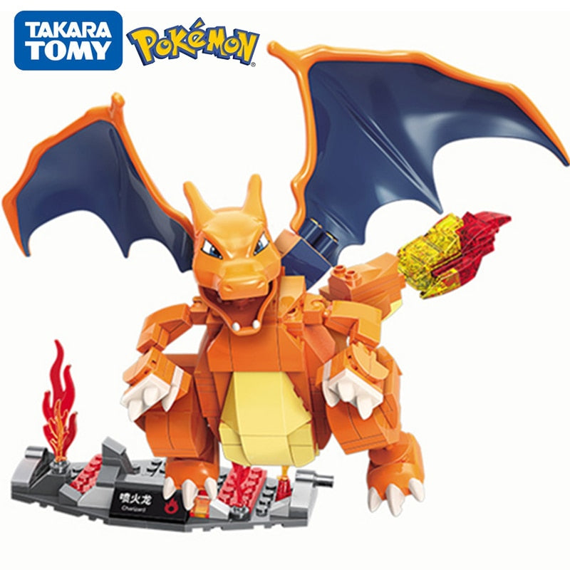 Anime Classic Movie Pokemon Pikachu Charizard Venusaur Gyarados Blastoise DIY Blocks Model Children's toy gifts - Premium 0 from TIKIJTRONICS - Just $19.36! Shop now at TIKIJTRONICS