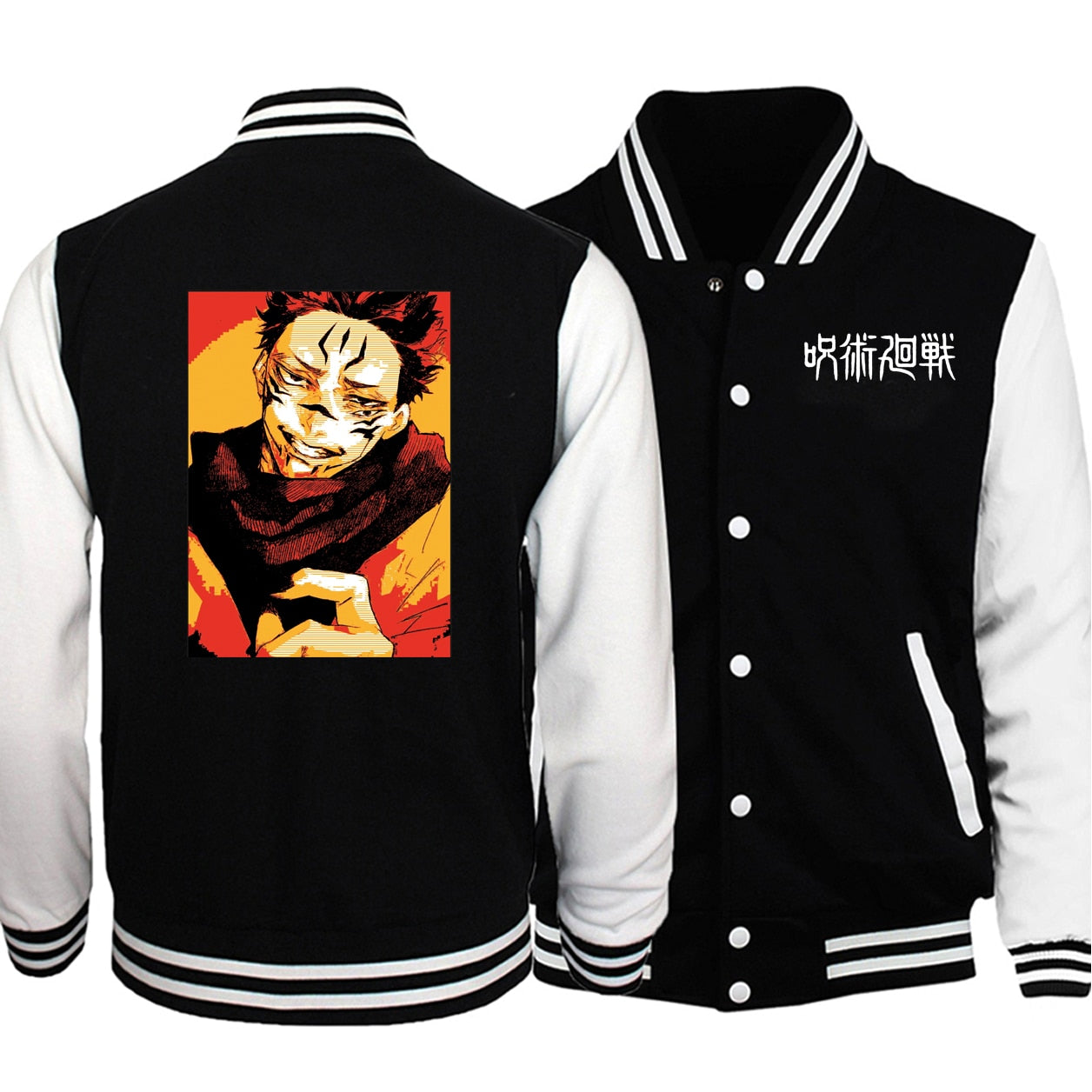 Anime Jujutsu Kaisen Spring Jacket Mens 2021 New Fashion Brand Clothing Baseball Uniform Sweatshirts Man's Tracksuit Hoodies - Premium 0 from TIKIJTRONICS - Just $14.82! Shop now at TIKIJTRONICS