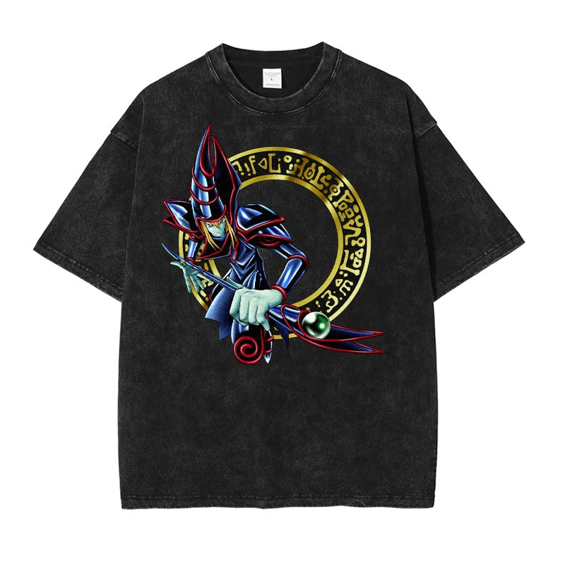 Anime Yu Gi Oh T Shirt Men Harajuku Blue Eyes White Dragon Graphic T-shirts Streetwear Casual Style Manga Tops Tees 100% Cotton - Premium 0 from TIKIJTRONICS - Just $22.15! Shop now at TIKIJTRONICS