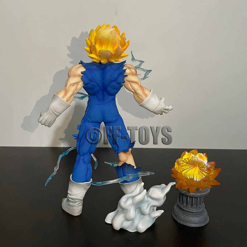 Anime Dragon Ball Z GK Vegeta Figure Self-destruct Majin Vegeta Figurine 27CM PVC Action Figures Collection Model Toys Gifts - TIKIJTRONICS # 0