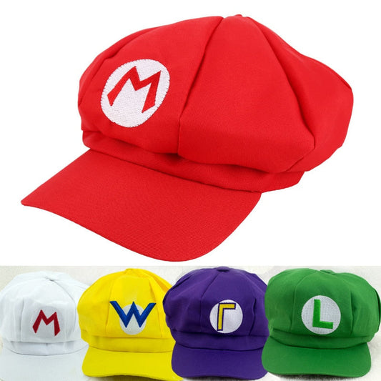 Anime Super Hat Cap Luigi Bros Letter Printed Cosplay Cartoon Baseball Costume for Adult Hats Waluigi Wario Odyssey Cappy 3D Hat - TIKIJTRONICS 0 SPECIFICATIONSTop Type: FlatSpecial Use: CostumesPattern Type: AnimalOrigin: Mainland ChinaModel Number: C29Material: Cotton,PolyesterItem Type: HatsGender: UnisexDepartment Name: AdultCN: GuangdongBrand Name: OOYIOAD TIKIJTRONICS  (Store description)