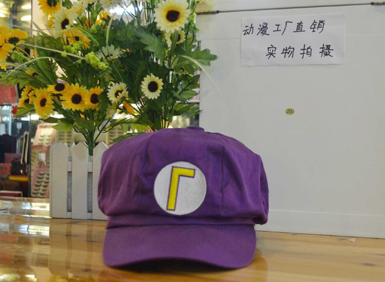 Anime Super Hat Cap Luigi Bros Letter Printed Cosplay Cartoon Baseball Costume for Adult Hats Waluigi Wario Odyssey Cappy 3D Hat - TIKIJTRONICS 0 SPECIFICATIONSTop Type: FlatSpecial Use: CostumesPattern Type: AnimalOrigin: Mainland ChinaModel Number: C29Material: Cotton,PolyesterItem Type: HatsGender: UnisexDepartment Name: AdultCN: GuangdongBrand Name: OOYIOAD TIKIJTRONICS  (Store description)