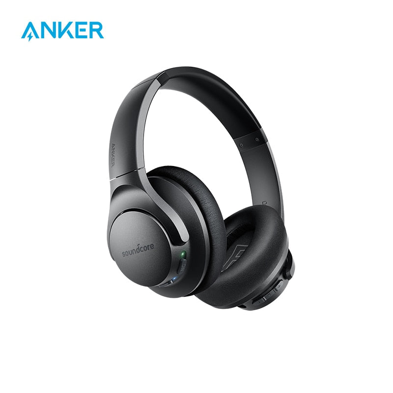 Anker Soundcore Life Q20 Hybrid Active Noise Cancelling Headphones, Wireless Over Ear Bluetooth Headphones - Premium 0 from TIKIJTRONICS - Just $55.48! Shop now at TIKIJTRONICS