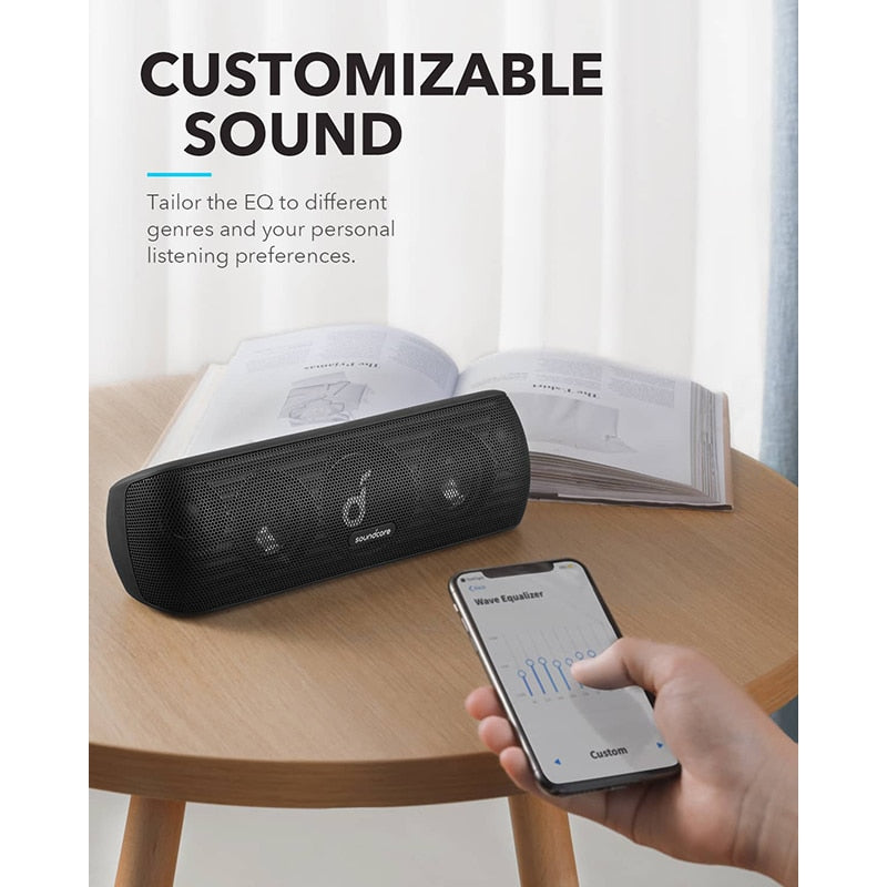 Anker Soundcore Motion+ Bluetooth Speaker with Hi-Res 30W Audio, Extended Bass and Treble, Wireless HiFi Portable Speaker - Premium 0 from TIKIJTRONICS - Just $89.03! Shop now at TIKIJTRONICS