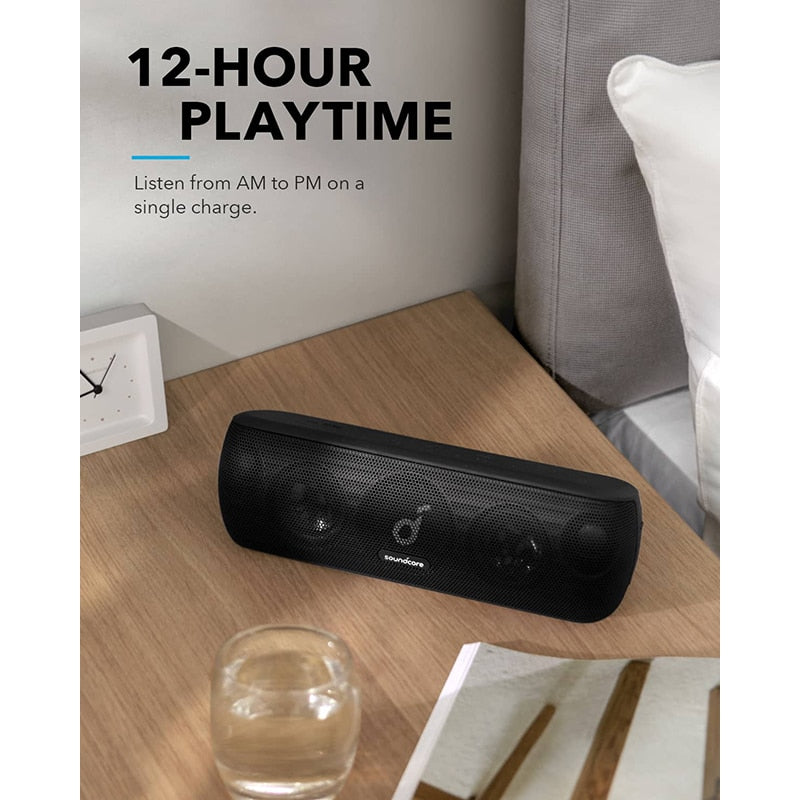 Anker Soundcore Motion+ Bluetooth Speaker with Hi-Res 30W Audio, Extended Bass and Treble, Wireless HiFi Portable Speaker - Premium 0 from TIKIJTRONICS - Just $89.03! Shop now at TIKIJTRONICS