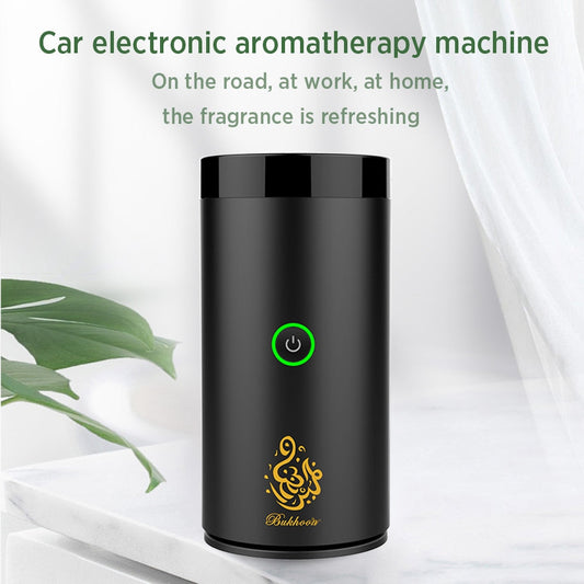 Arabian Aroma Diffuser Arab USB Mini Car Incense Burner Electronic Aromatherapy Device Arabic Bukhoor Incense Holder Home Decor - TIKIJTRONICS # 0