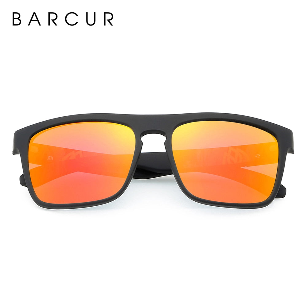 BARCUR NEW Polarized Sunglasses Men Driving Shades Male Sun Glasses For Men Oculos de sol - TIKIJTRONICS 0 SPECIFICATIONSStyle: SquareOrigin: Mainland ChinaModel Number: BC2120Lenses Optical Attribute: MIRROR,UV400,Anti-reflective,POLARIZEDLenses Material: PolycarbonateLens Width: 57mmLens Height: 45mmItem Type: EyewearGender: MENFrame Material: Plastic TitaniumEyewear Type: SunglassesDepartment Name: AdultCertification: CEBrand Name: BARCUR TIKIJTRONICS  (Store description)