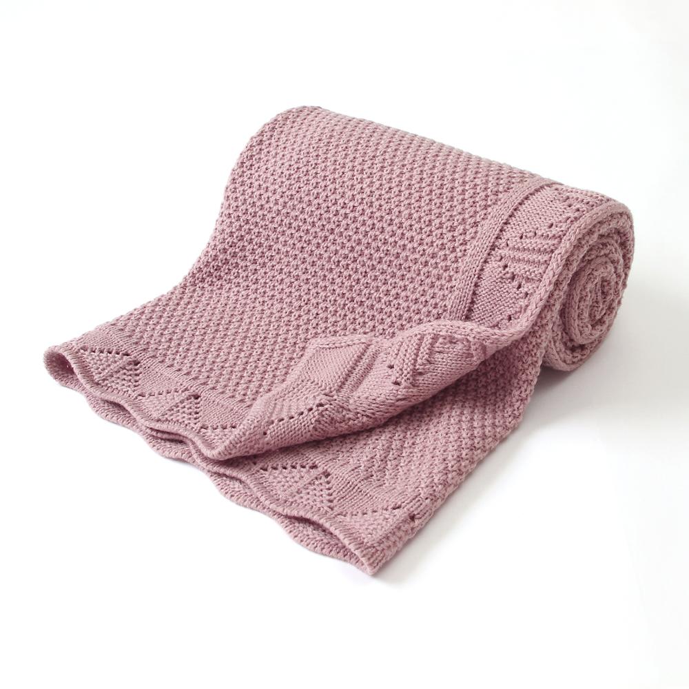 Baby Blankets Knitted Newborn Soft Warm Swaddle Wrap Sleep Sacks 100*80cm Kids Bath Towels Children Outdoor Stroller Accessories - Premium 0 from TIKIJTRONICS - Just $9.38! Shop now at TIKIJTRONICS