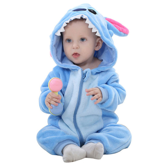 Baby Costume Blue stich Cosplay Anime Boy Girl Halloween Pajamas 1-3 Years Children Kid kawaii Cute Zipper Kigurumis Jumpsuit - TIKIJTRONICS 0 SPECIFICATIONSstyle: funny, cute, kawaiiSpecial Use: CostumesSource Type: animeOrigin: Mainland ChinaModel Number: AMaterial: FLANNELItem Type: Jackets & CoatsGender: UnisexDepartment Name: ChildrenComponents: Jumpsuits & RompersCharacters: animalBrand Name: squanch TIKIJTRONICS  (Store description)