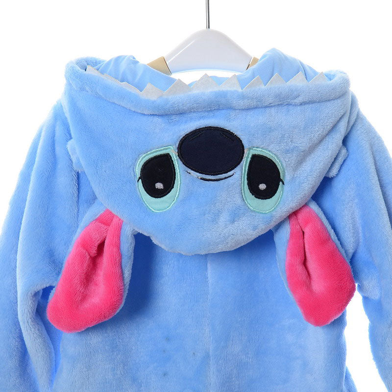 Baby Costume Blue stich Cosplay Anime Boy Girl Halloween Pajamas 1-3 Years Children Kid kawaii Cute Zipper Kigurumis Jumpsuit - TIKIJTRONICS 0 SPECIFICATIONSstyle: funny, cute, kawaiiSpecial Use: CostumesSource Type: animeOrigin: Mainland ChinaModel Number: AMaterial: FLANNELItem Type: Jackets & CoatsGender: UnisexDepartment Name: ChildrenComponents: Jumpsuits & RompersCharacters: animalBrand Name: squanch TIKIJTRONICS  (Store description)