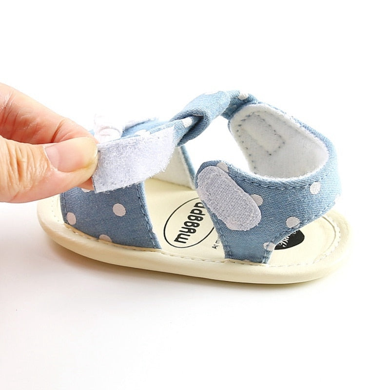 Baby Girl Shoes Elegant Polka Dot Baby Toddler Princess Shoes Anti-slip Sandals Girls Kid Baby Summer Sandals - TIKIJTRONICS 0 SPECIFICATIONSWhether Plugged: noUpper Material: PUShoes Length: 10.5cm,11cm,11.5cm,12cm,12.5cm,13cmSeason: SummerOutsole Material: CottonOrigin: Mainland ChinaItem Type: SandalsHeel Type: Flat withGender: Baby GirlsFit: Fits true to size, take your normal sizeDepartment Name: BabyAge Range: Maternity,0-6m,7-12m,13-24m TIKIJTRONICS  (Store description)