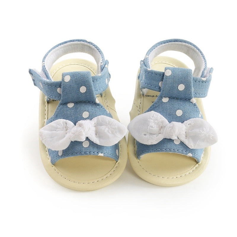 Baby Girl Shoes Elegant Polka Dot Baby Toddler Princess Shoes Anti-slip Sandals Girls Kid Baby Summer Sandals - TIKIJTRONICS 0 SPECIFICATIONSWhether Plugged: noUpper Material: PUShoes Length: 10.5cm,11cm,11.5cm,12cm,12.5cm,13cmSeason: SummerOutsole Material: CottonOrigin: Mainland ChinaItem Type: SandalsHeel Type: Flat withGender: Baby GirlsFit: Fits true to size, take your normal sizeDepartment Name: BabyAge Range: Maternity,0-6m,7-12m,13-24m TIKIJTRONICS  (Store description)