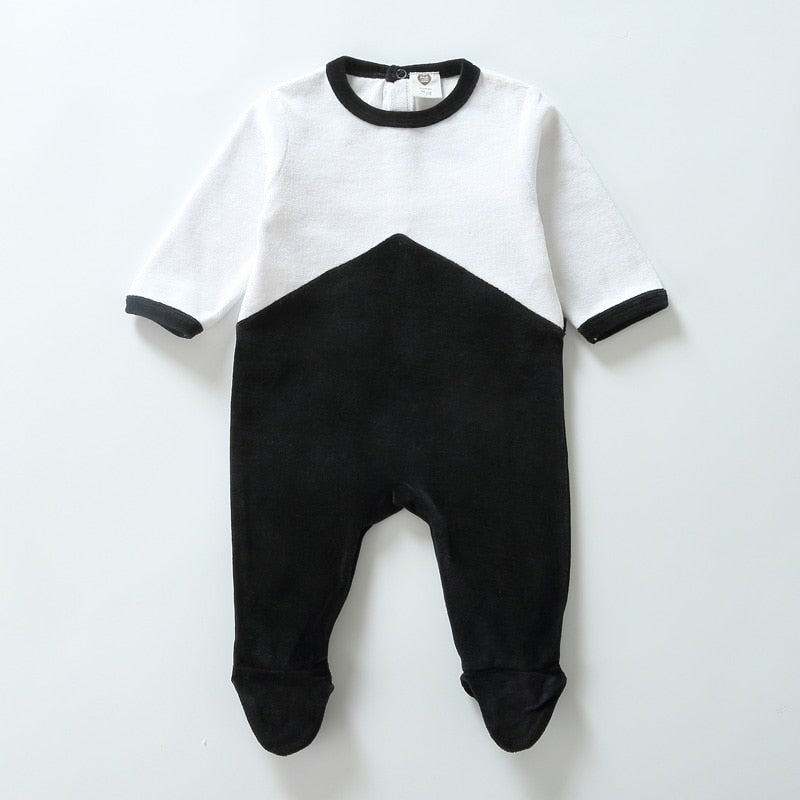 Baby rompers clothes long sleeves children clothing baby newborn overalls kids boy girls clothes baby jumpsuit two colors romper - TIKIJTRONICS # 0