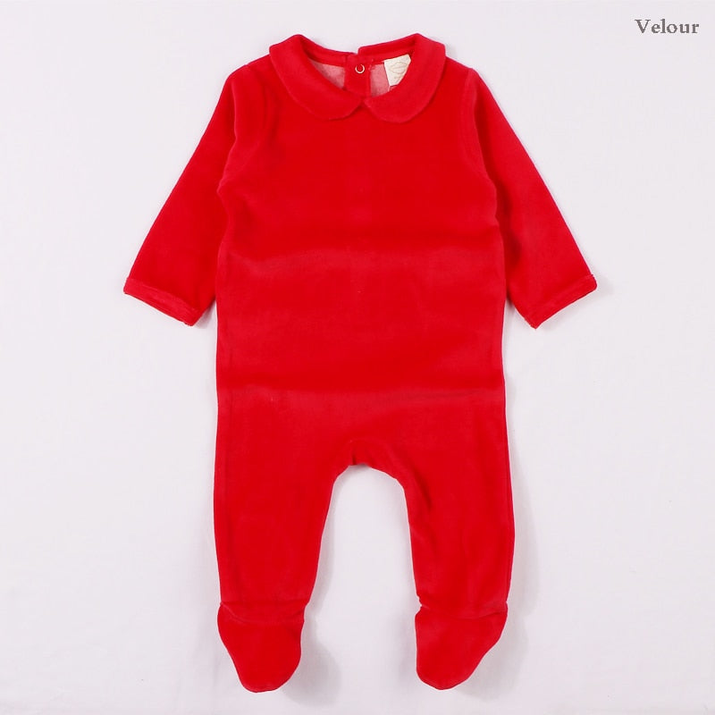 Baby rompers clothes long sleeves children clothing baby newborn overalls kids boy girls clothes baby jumpsuit two colors romper - TIKIJTRONICS # 0