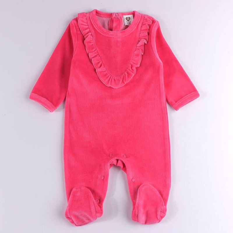 Baby rompers clothes long sleeves children clothing baby newborn overalls kids boy girls clothes baby jumpsuit two colors romper - TIKIJTRONICS # 0