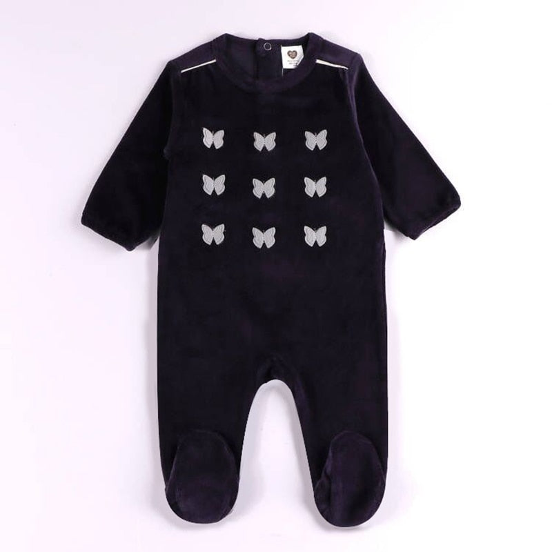 Baby rompers clothes long sleeves children clothing baby newborn overalls kids boy girls clothes baby jumpsuit two colors romper - TIKIJTRONICS # 0