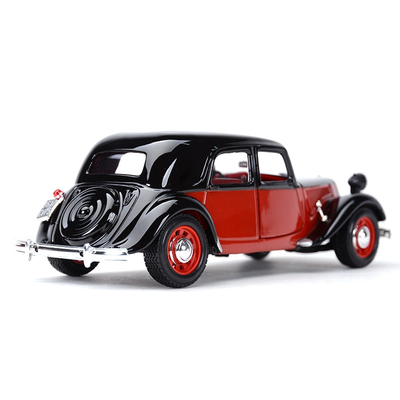 Bburago 1:24 1938 Citroen 15 Cvta Classic Car Static Die Cast Vehicles Collectible Model Car Toys - TIKIJTRONICS 0 SPECIFICATIONSType: CarScale: 1:24Recommend Age: 12+yOrigin: Mainland ChinaModel Number: 22017Material: MetalFeatures: DiecastCertification: 3CCertificate Number: 2015012204762408Brand Name: BburagoBarcode: No3C: Certificate TIKIJTRONICS  (Store description)