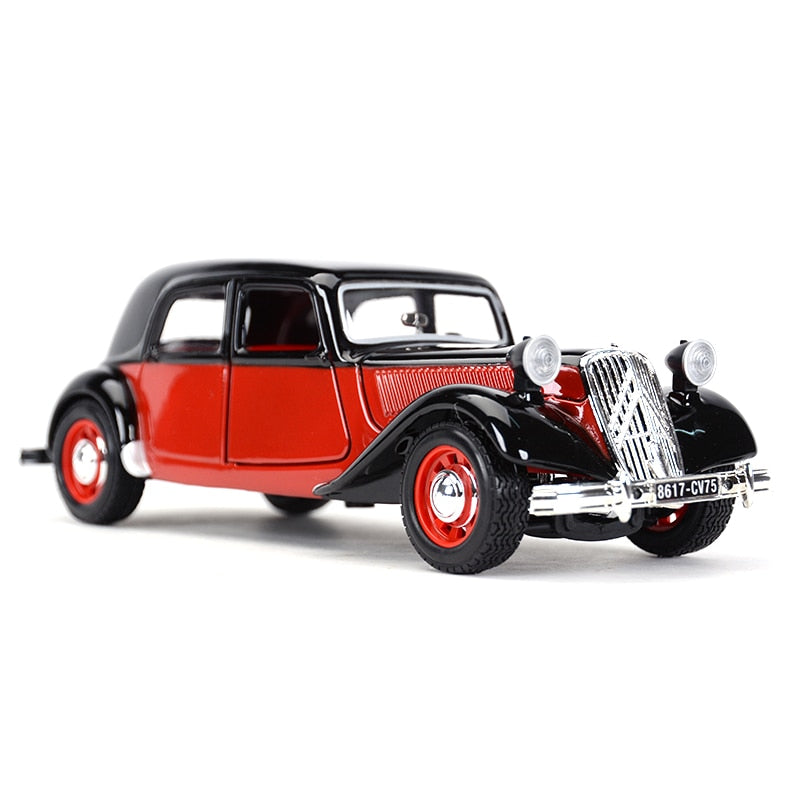 Bburago 1:24 1938 Citroen 15 Cvta Classic Car Static Die Cast Vehicles Collectible Model Car Toys - TIKIJTRONICS 0 SPECIFICATIONSType: CarScale: 1:24Recommend Age: 12+yOrigin: Mainland ChinaModel Number: 22017Material: MetalFeatures: DiecastCertification: 3CCertificate Number: 2015012204762408Brand Name: BburagoBarcode: No3C: Certificate TIKIJTRONICS  (Store description)