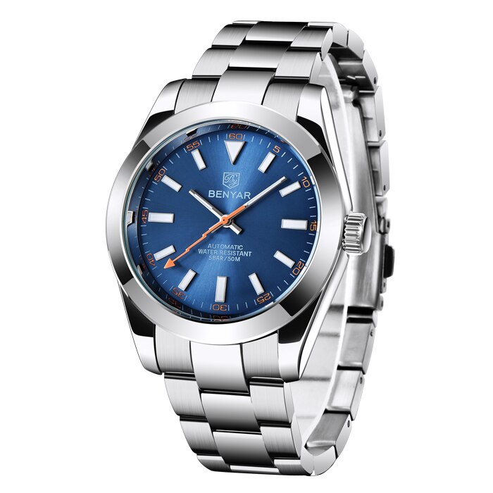 Benyar Lightning Men's/mens Watches Top brand luxury Automatic men watch mechanical wristwatch men waterproof 2021 Reloj hombres - Premium 0 from TIKIJTRONICS - Just $54.99! Shop now at TIKIJTRONICS