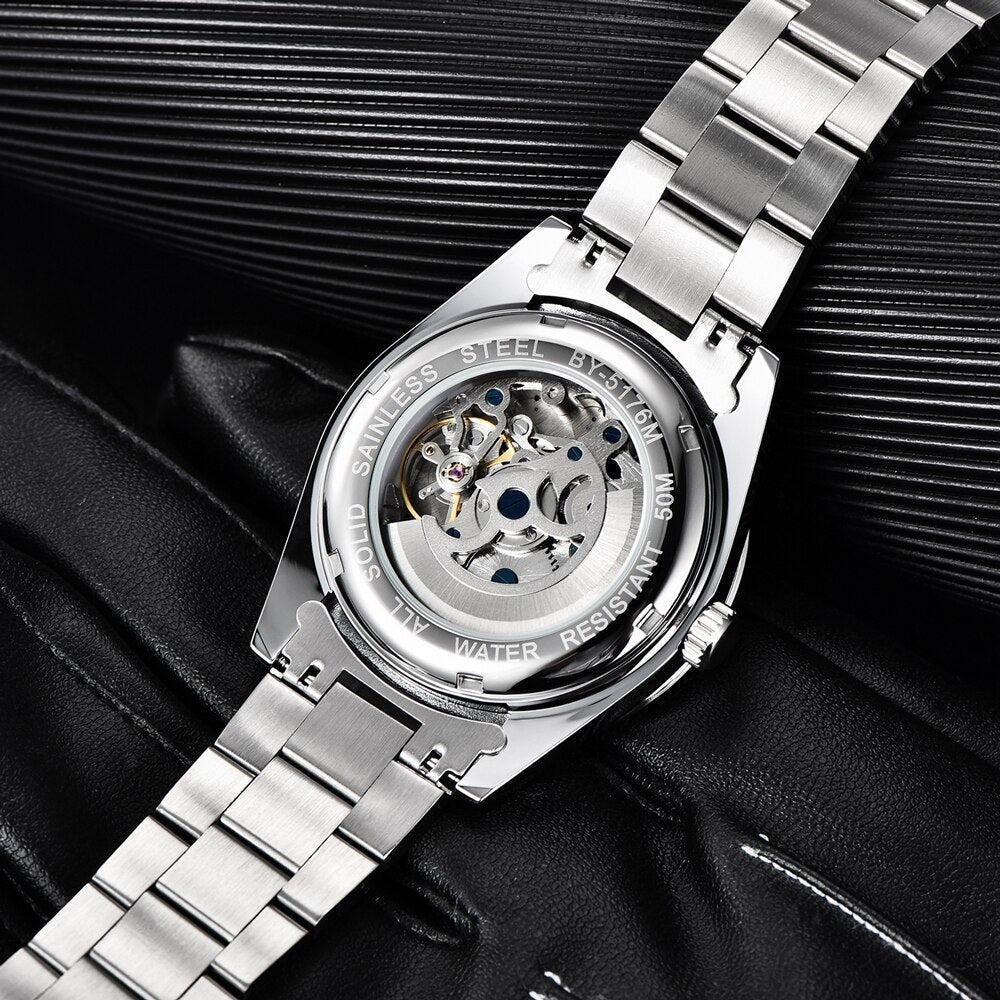 Benyar Lightning Men's/mens Watches Top brand luxury Automatic men watch mechanical wristwatch men waterproof 2021 Reloj hombres - Premium 0 from TIKIJTRONICS - Just $54.99! Shop now at TIKIJTRONICS