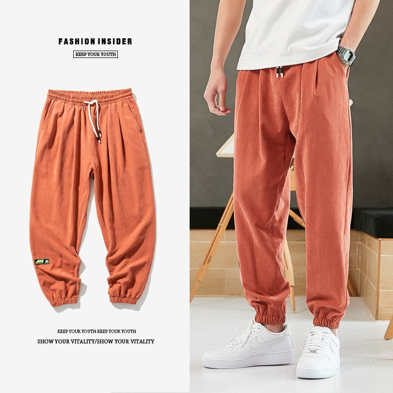 Big 5XL 6XL 7XL 8XL Men Casual New Solid Sweatpants Mens Hip Hop Casual Harem Pants Streetwear Male Trousers Plus Size Bottoms - TIKIJTRONICS # 0