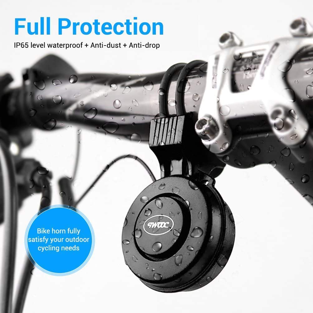 Bike Bell Charging Speaker USB Recharged Mini Electric Bike Horn 4 Modes Cycling Electric Bicycle Accessories for Scooter, MTB - Premium 0 from TIKIJTRONICS - Just $9.39! Shop now at TIKIJTRONICS