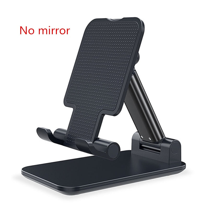 CMAOS  Metal Desktop Tablet Holder Table Cell Foldable Extend Support Desk Mobile Phone Holder Stand For iPhone iPad Adjustable - TIKIJTRONICS # 0