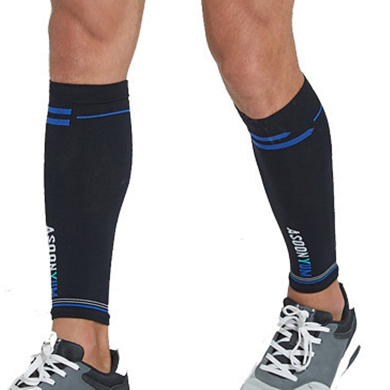 Calf Sleeve Compression Leg Warmers Socks Outdoor Sports Shin Guard Calf Support - TIKIJTRONICS # 0