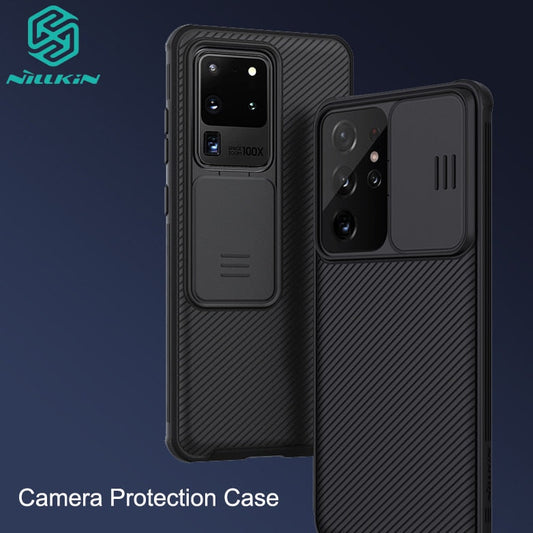 Camera Protection Case For Samsung Galaxy S20 Plus S21 Ultra NILLKIN Slide Protect Cover Lens Protection Case Samsung Note 20 - TIKIJTRONICS 0 SPECIFICATIONSType: Half-wrapped CaseStatus: In stockSales Way: Wholesale and RetailQuality: 100% GenuinePackage: Retail package ( with Anti-counterfeiting inquires Numbers)Origin: Mainland ChinaDesign: PlainCompatible Brand: SamsungCategory: Camera Protection CaseBrand Name: NILLKIN TIKIJTRONICS  (Store description)