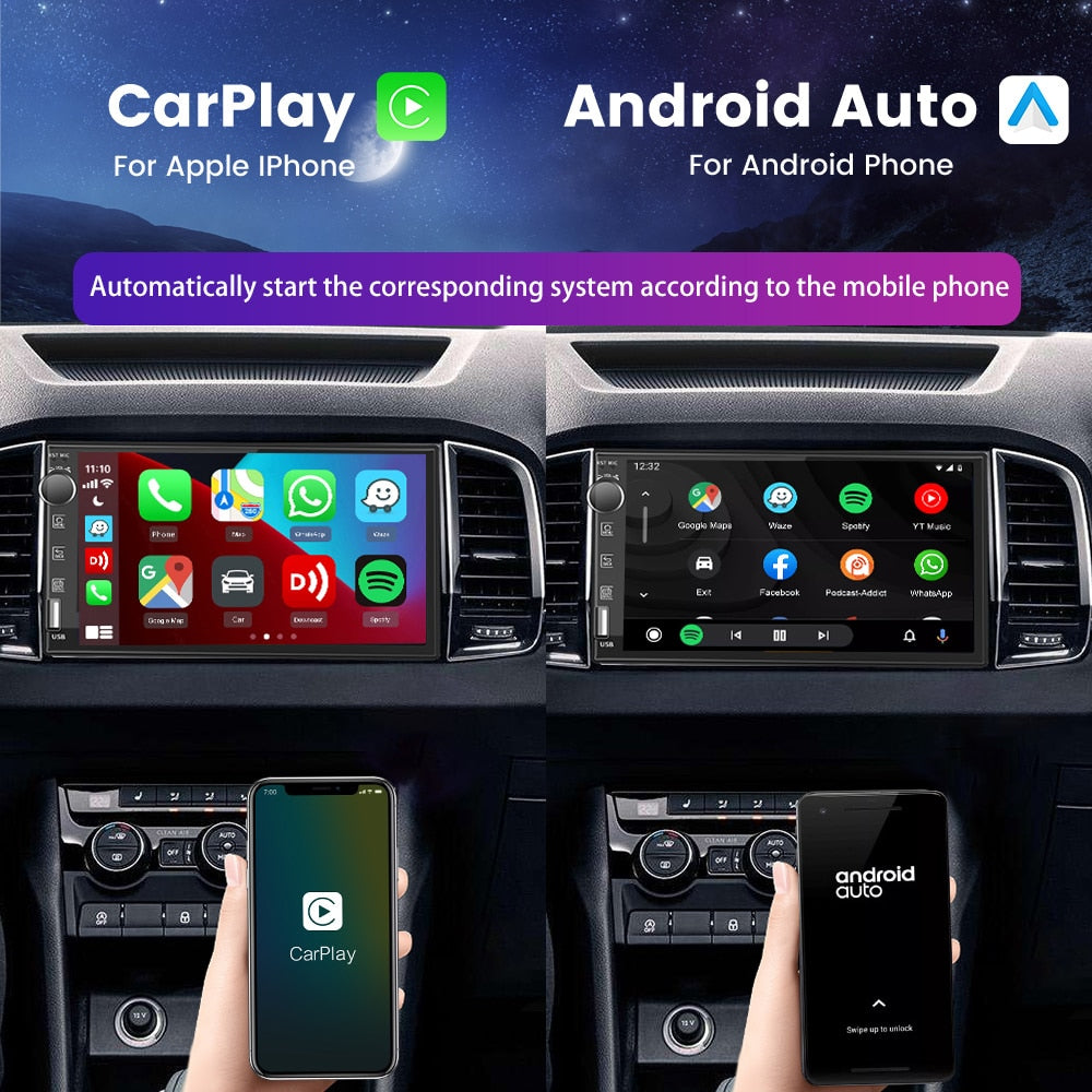 Carlinkit Wired/Wireless CarPlay Wireless Android Auto Dongle Mirror For Modify Android Screen Car Ariplay  Smart Link IOS 14 15.