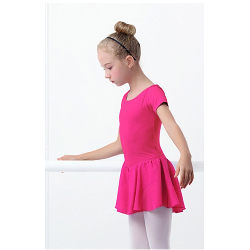 Children Ballet Dress Dance Leotards for Girls Transparent Chiffon Dance Skirts Kids Ballet Clothes Training Dance Bodysuits - TIKIJTRONICS # 0