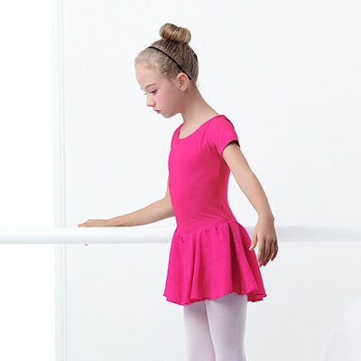 Children Ballet Dress Dance Leotards for Girls Transparent Chiffon Dance Skirts Kids Ballet Clothes Training Dance Bodysuits - TIKIJTRONICS # 0