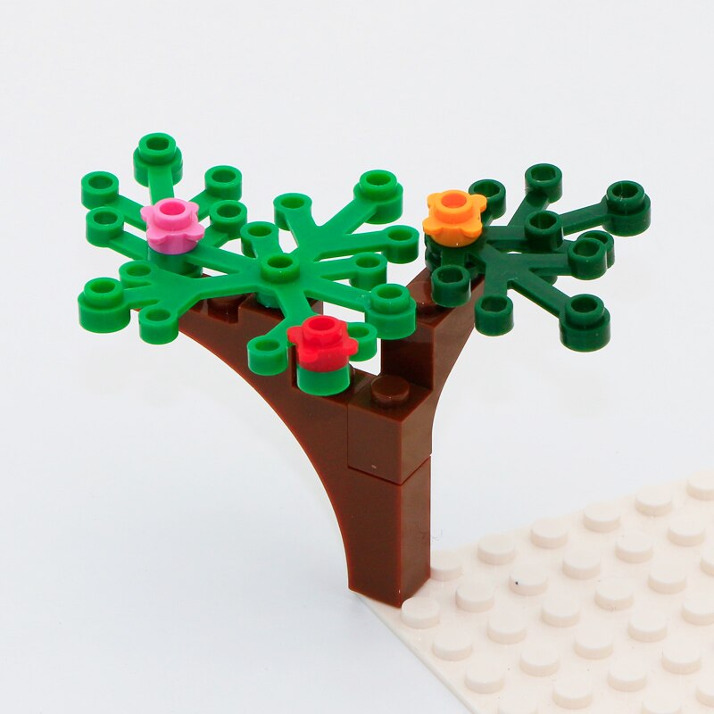 City Accessory Building Blocks Military Green Bush Flower Grass Tree Leaves Plants House Toy Classic Bricks Figure Friends Parts - Premium 0 from TIKIJTRONICS - Just $2.06! Shop now at TIKIJTRONICS