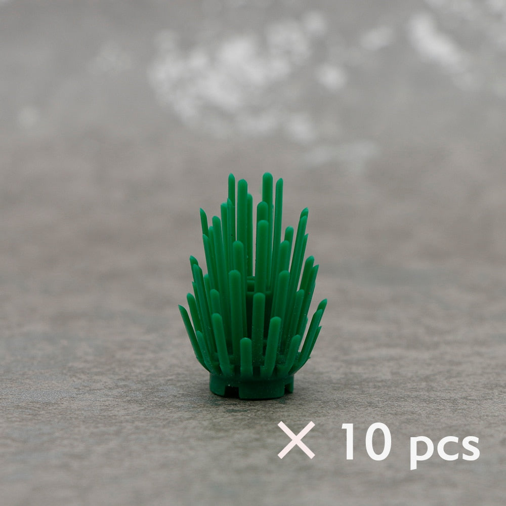 City Accessory Building Blocks Military Green Bush Flower Grass Tree Leaves Plants House Toy Classic Bricks Figure Friends Parts - Premium 0 from TIKIJTRONICS - Just $2.06! Shop now at TIKIJTRONICS