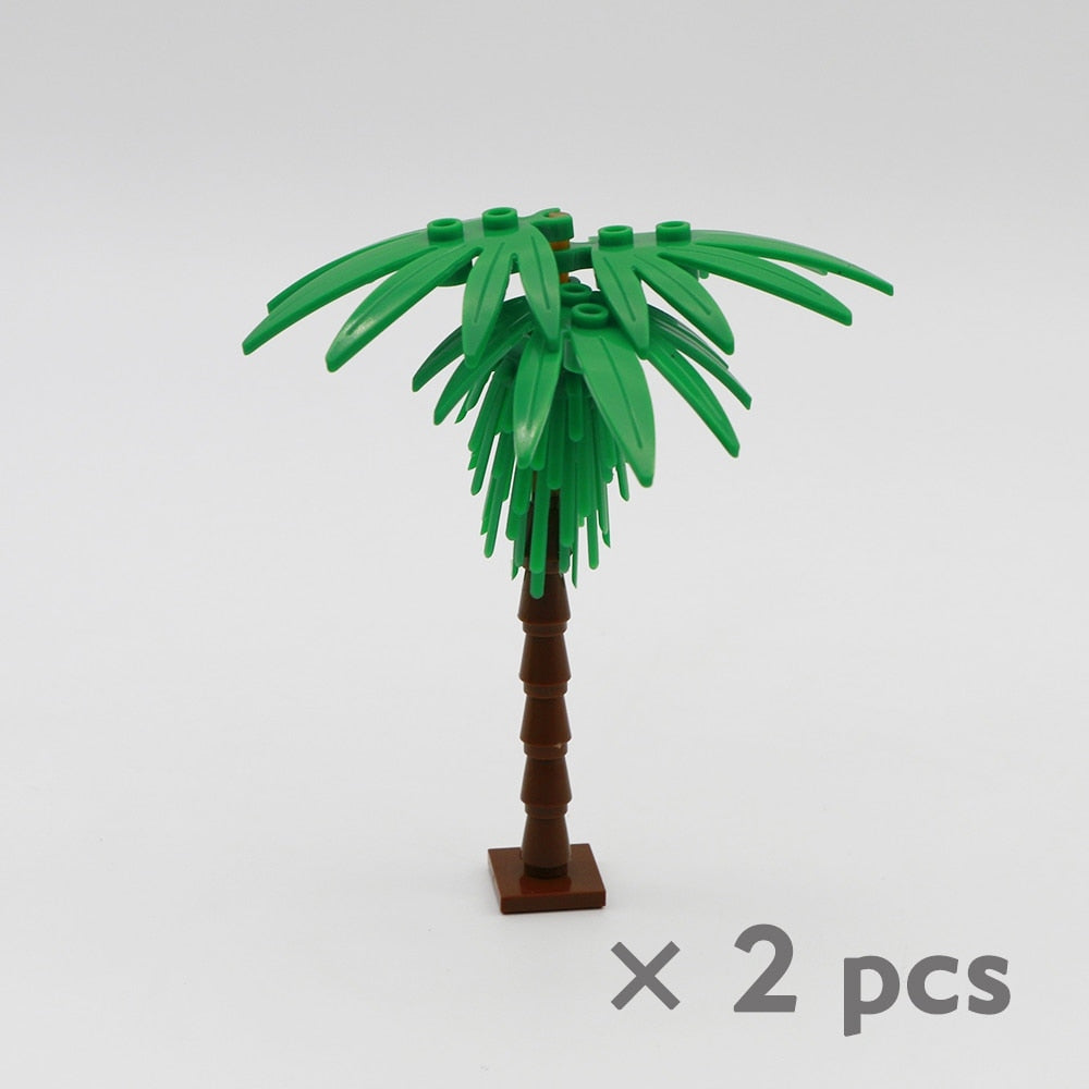 City Accessory Building Blocks Military Green Bush Flower Grass Tree Leaves Plants House Toy Classic Bricks Figure Friends Parts - Premium 0 from TIKIJTRONICS - Just $2.06! Shop now at TIKIJTRONICS