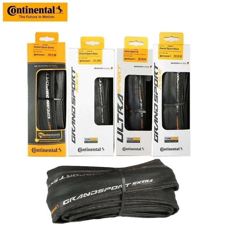 Continental Road Tire ULTRA Sport III & GRAND Sport Race & Extra 700× 23C /25C/28C Road Bicycle Clincher Foldable Gravel Tire - Premium 0 from TIKIJTRONICS - Just $21.32! Shop now at TIKIJTRONICS