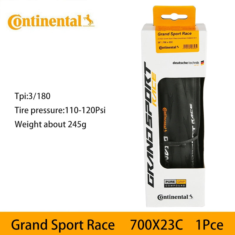 Continental Road Tire ULTRA Sport III & GRAND Sport Race & Extra 700× 23C /25C/28C Road Bicycle Clincher Foldable Gravel Tire - Premium 0 from TIKIJTRONICS - Just $21.32! Shop now at TIKIJTRONICS