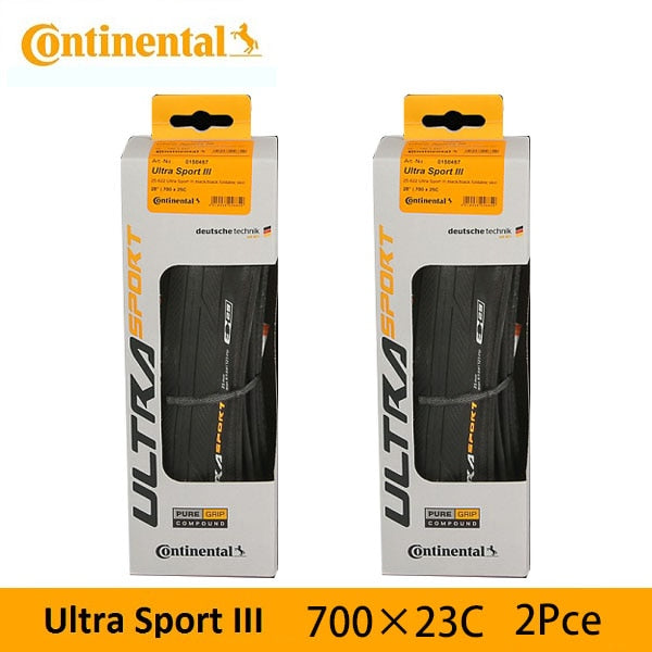 Continental Road Tire ULTRA Sport III & GRAND Sport Race & Extra 700× 23C /25C/28C Road Bicycle Clincher Foldable Gravel Tire - Premium 0 from TIKIJTRONICS - Just $21.32! Shop now at TIKIJTRONICS