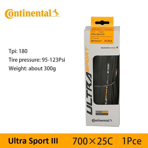 Continental Road Tire ULTRA Sport III & GRAND Sport Race & Extra 700× 23C /25C/28C Road Bicycle Clincher Foldable Gravel Tire - Premium 0 from TIKIJTRONICS - Just $21.32! Shop now at TIKIJTRONICS