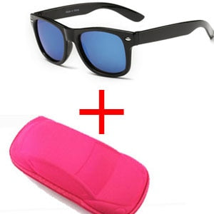 Cool 6-15 Years Kids Sunglasses Sun Glasses for Children Boys Girls Fashion Eyewares Coating Lens UV 400 Protection With Case - Premium 0 from TIKIJTRONICS - Just $4.40! Shop now at TIKIJTRONICS